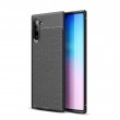 Samsung Galaxy Note 10/Note10 Удароустойчив Litchi Skin Калъф и Протектор