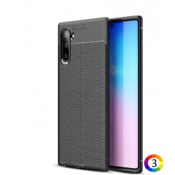 Samsung Galaxy Note 10/Note10 Удароустойчив Litchi Skin Калъф и Протектор
