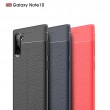 Samsung Galaxy Note 10/Note10 Удароустойчив Litchi Skin Калъф и Протектор
