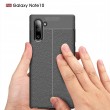 Samsung Galaxy Note 10/Note10 Удароустойчив Litchi Skin Калъф и Протектор