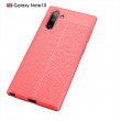 Samsung Galaxy Note 10/Note10 Удароустойчив Litchi Skin Калъф и Протектор