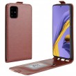Samsung Galaxy A51 Flip3 Кожен Калъф и Протектор