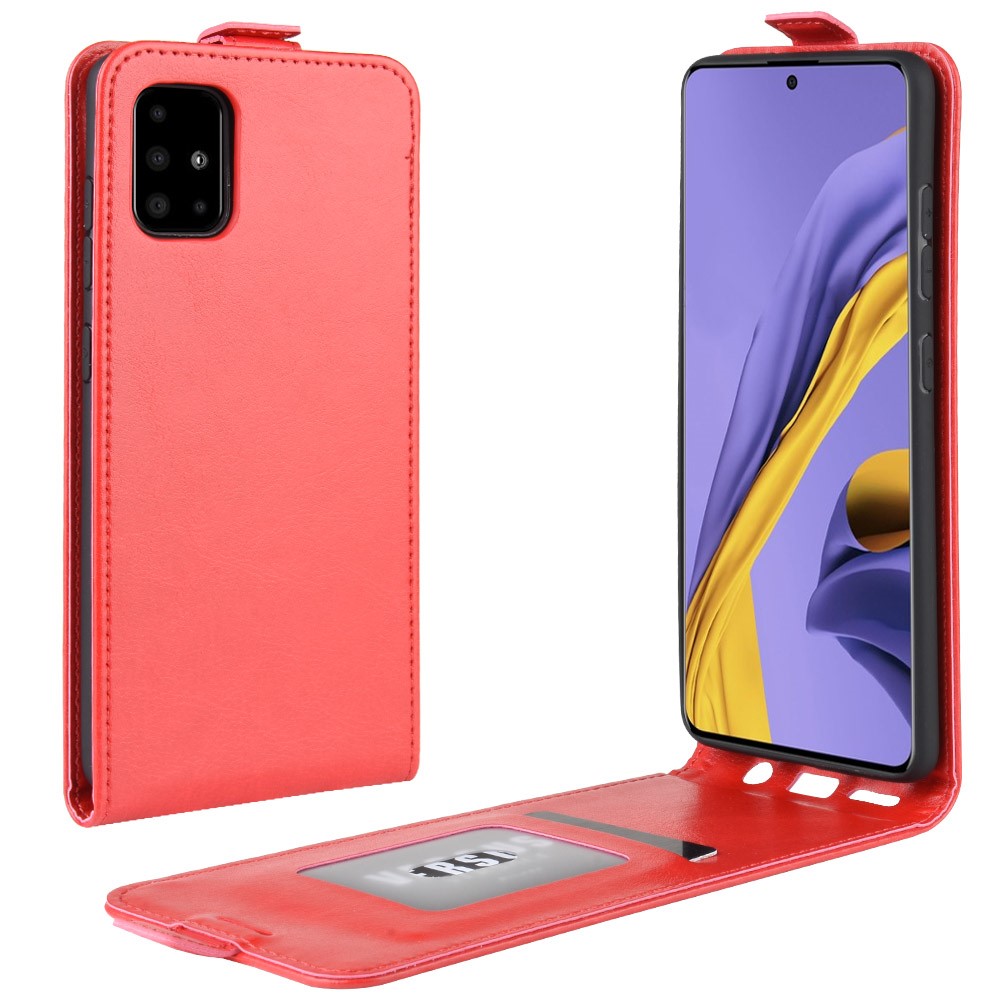 Samsung Galaxy A51 Flip3 Кожен Калъф и Протектор