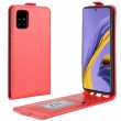 Samsung Galaxy A51 Flip3 Кожен Калъф и Протектор