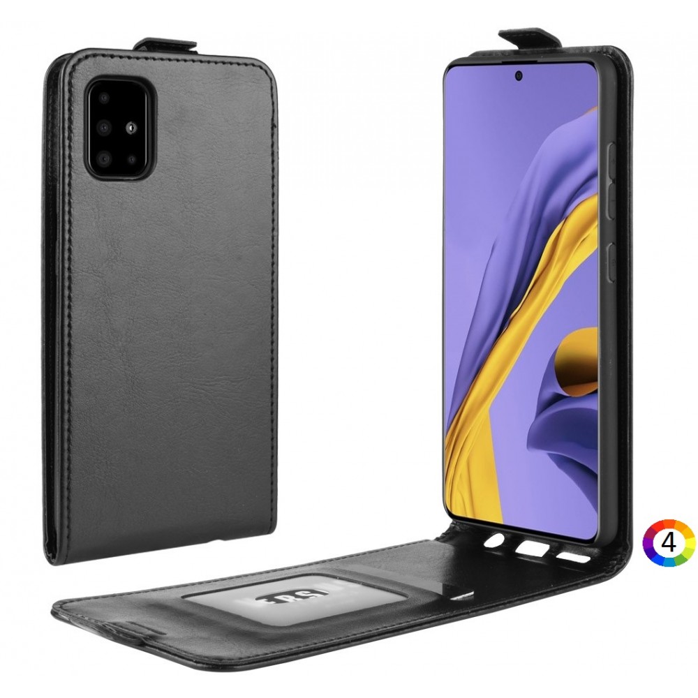 Samsung Galaxy A51 Flip3 Кожен Калъф и Протектор