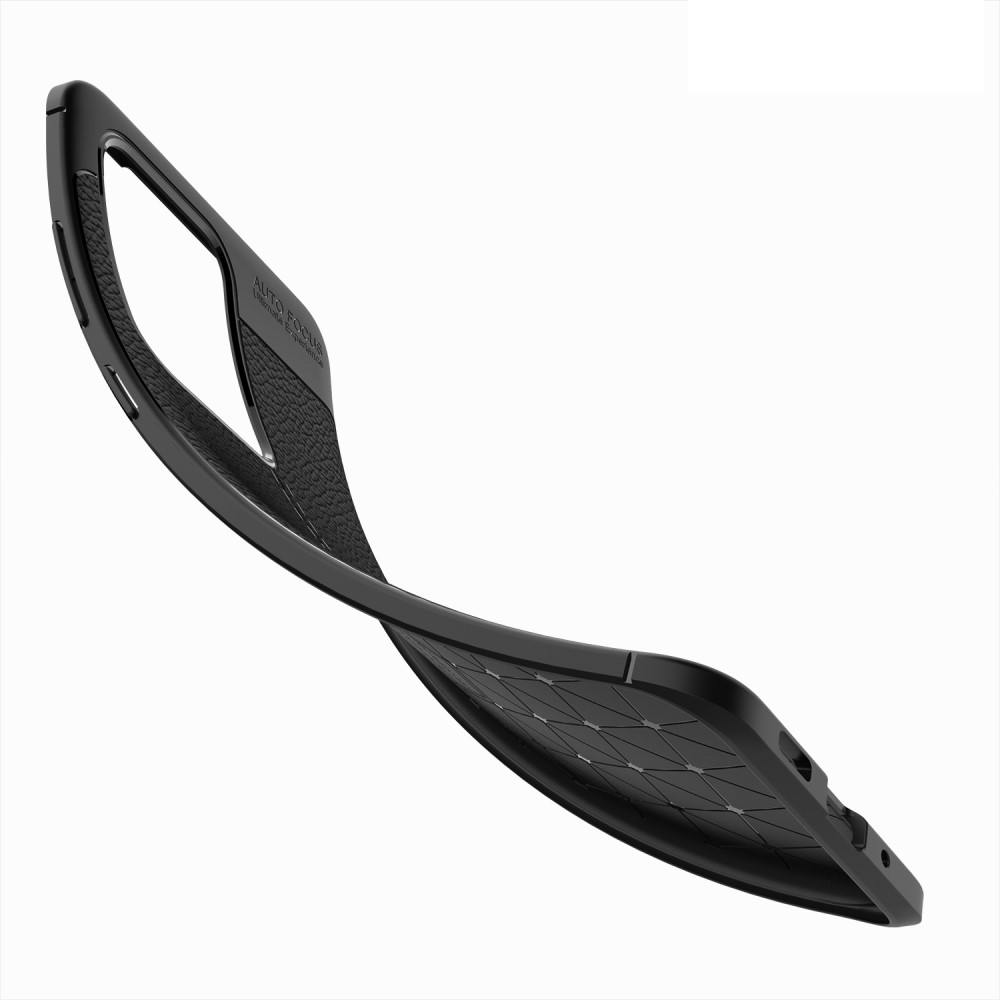 Samsung Galaxy S20 Ultra Удароустойчив Litchi Skin Калъф и Протектор