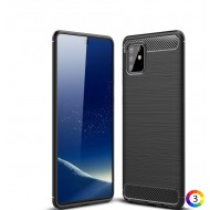 Samsung Galaxy A81/Note 10 Lite Удароустойчив Carbon Fiber Калъф и Протектор