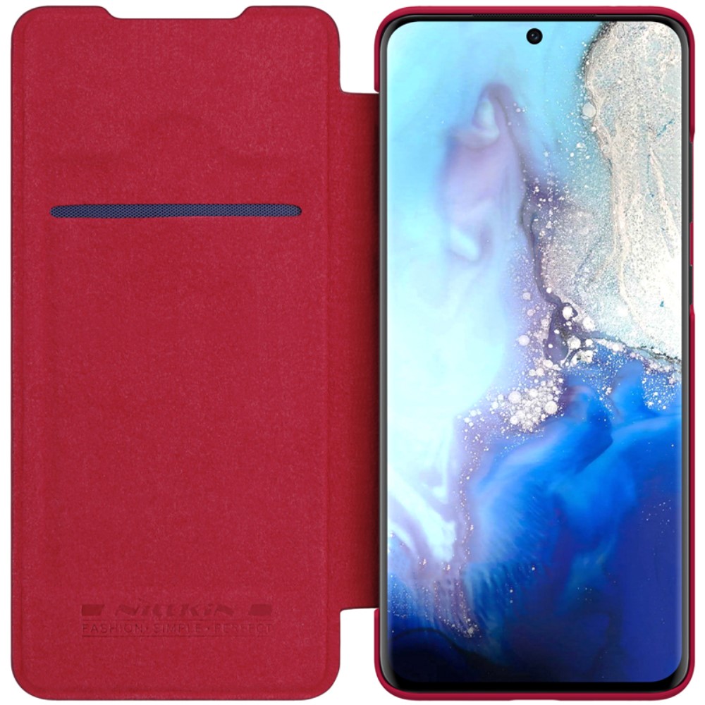 Samsung Galaxy S20 Ultra Nillkin Кожен Калъф и Протектор