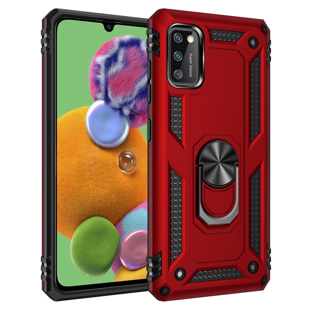 Samsung Galaxy A41  Удароустойчив Ring Holder Калъф и Протектор
