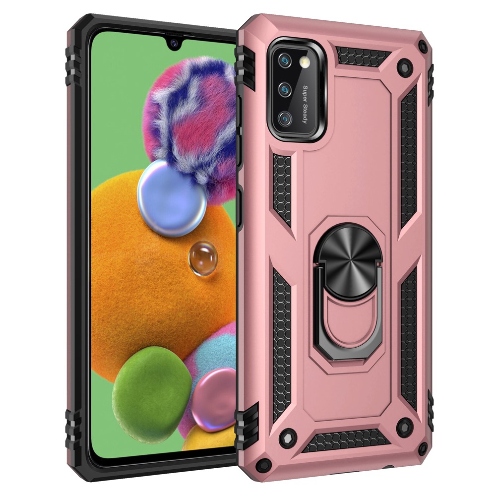 Samsung Galaxy A41  Удароустойчив Ring Holder Калъф и Протектор