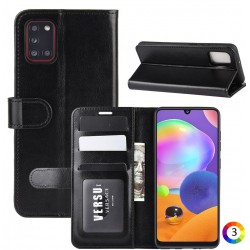 Samsung Galaxy A31 Wallet Калъф и Протектор