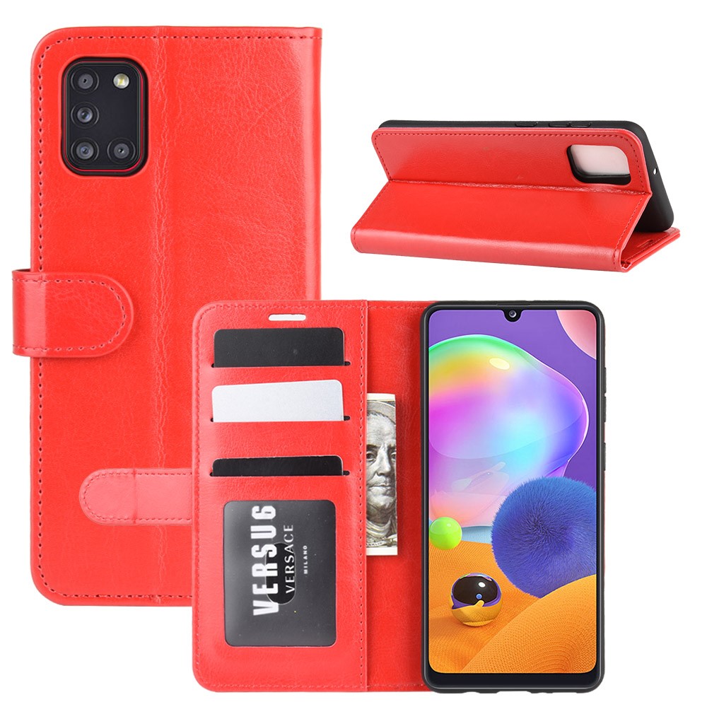 Samsung Galaxy A31 Wallet Калъф и Протектор