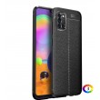 Samsung Galaxy A31 Удароустойчив Litchi Skin Калъф и Протектор