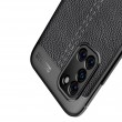 Samsung Galaxy A31 Удароустойчив Litchi Skin Калъф и Протектор