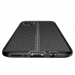 Samsung Galaxy A31 Удароустойчив Litchi Skin Калъф и Протектор