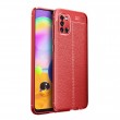 Samsung Galaxy A31 Удароустойчив Litchi Skin Калъф и Протектор