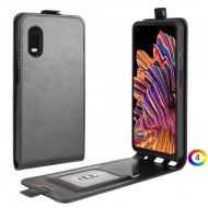  Samsung Galaxy Xcover Pro Флип Кожен Калъф и Протектор