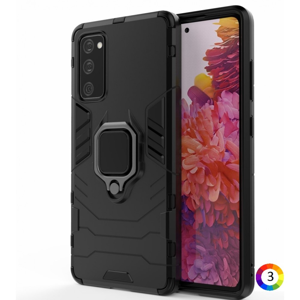 Samsung Galaxy S20 FE/S20 Fan Edition/S20 FE 5G/S20 Fan Edition 5G/S20 Lite Удароустойчив Finger Ring Калъф и Протектор