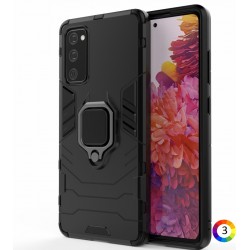 Samsung Galaxy S20 FE/S20 Fan Edition/S20 FE 5G/S20 Fan Edition 5G/S20 Lite Удароустойчив Finger Ring Калъф и Протектор