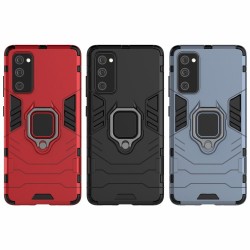 Samsung Galaxy S20 FE/S20 Fan Edition/S20 FE 5G/S20 Fan Edition 5G/S20 Lite Удароустойчив Finger Ring Калъф и Протектор