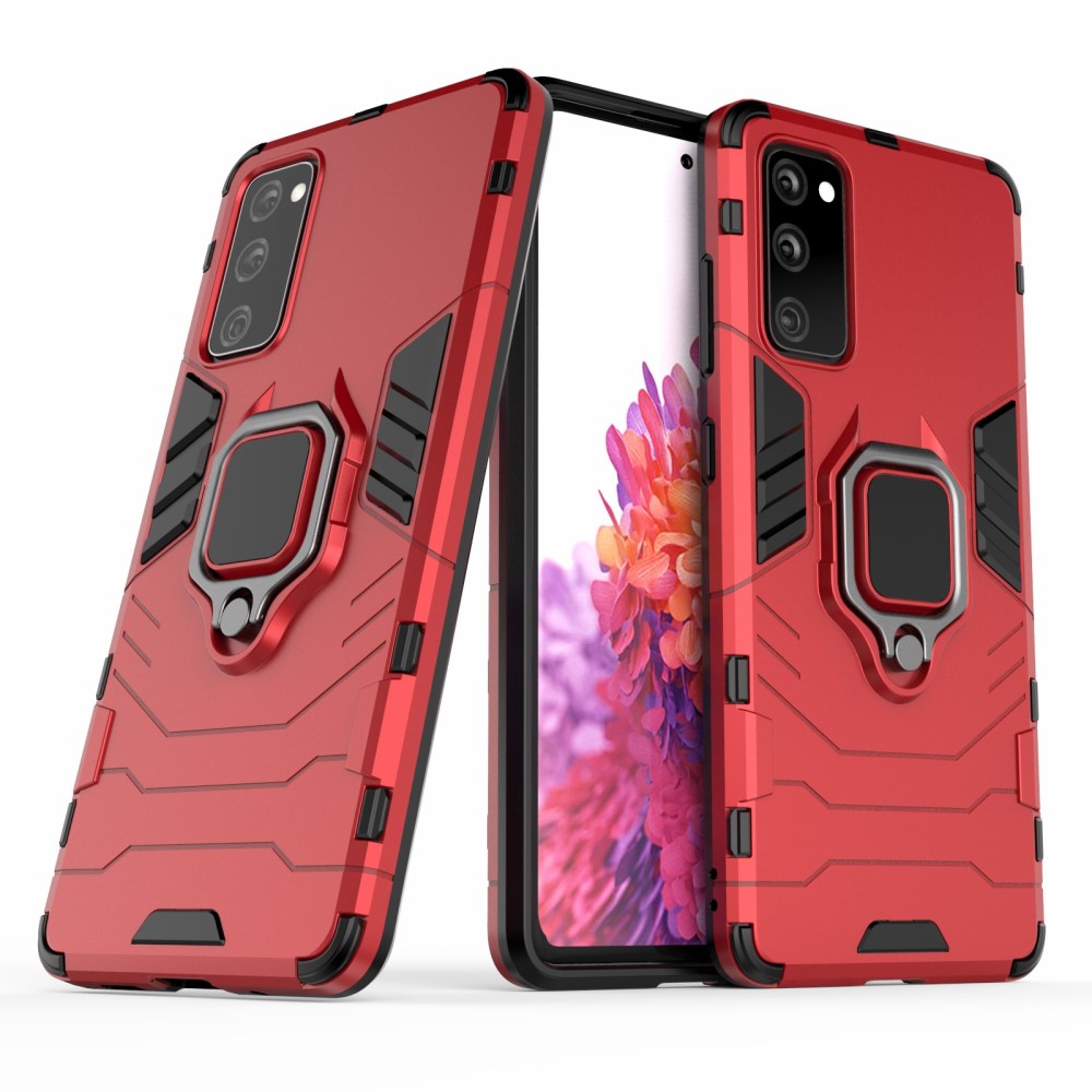 Samsung Galaxy S20 FE/S20 Fan Edition/S20 FE 5G/S20 Fan Edition 5G/S20 Lite Удароустойчив Finger Ring Калъф и Протектор