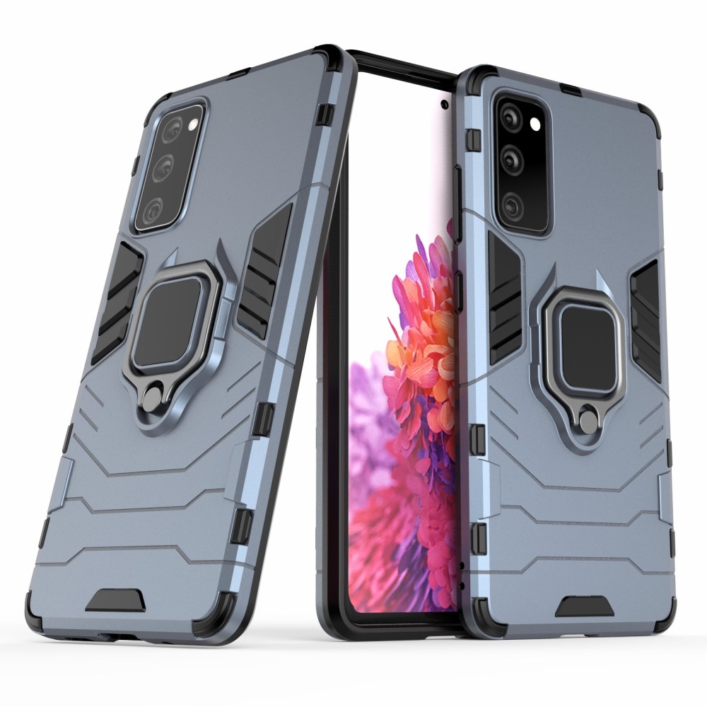 Samsung Galaxy S20 FE/S20 Fan Edition/S20 FE 5G/S20 Fan Edition 5G/S20 Lite Удароустойчив Finger Ring Калъф и Протектор