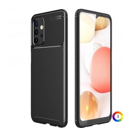 Samsung Galaxy A32 5G Удароустойчив Carbon Fiber Калъф и Протектор