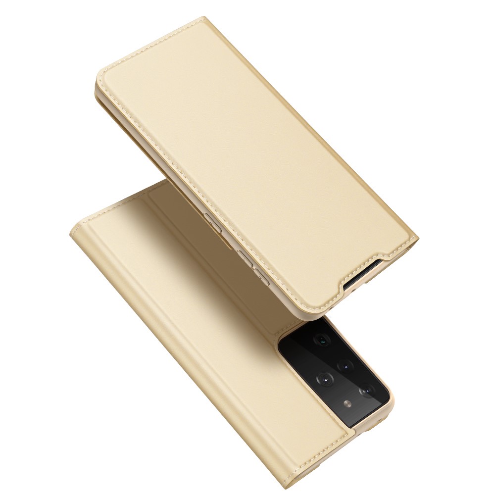 Samsung Galaxy S21 Ultra DUX DUCIS Кожен Калъф и Протектор