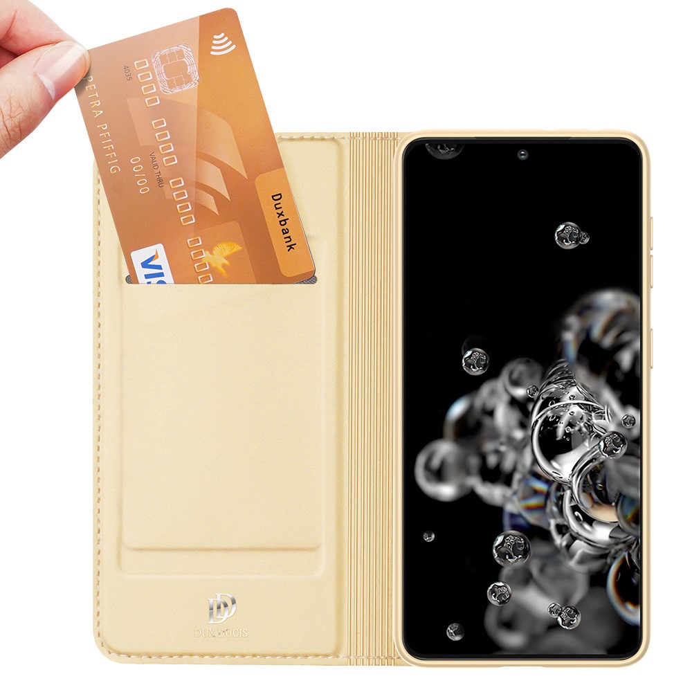Samsung Galaxy S21 Ultra DUX DUCIS Кожен Калъф и Протектор