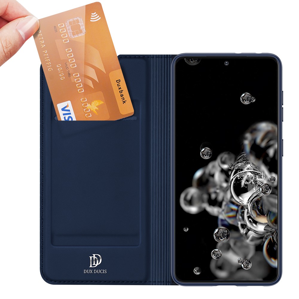 Samsung Galaxy S21 Ultra DUX DUCIS Кожен Калъф и Протектор