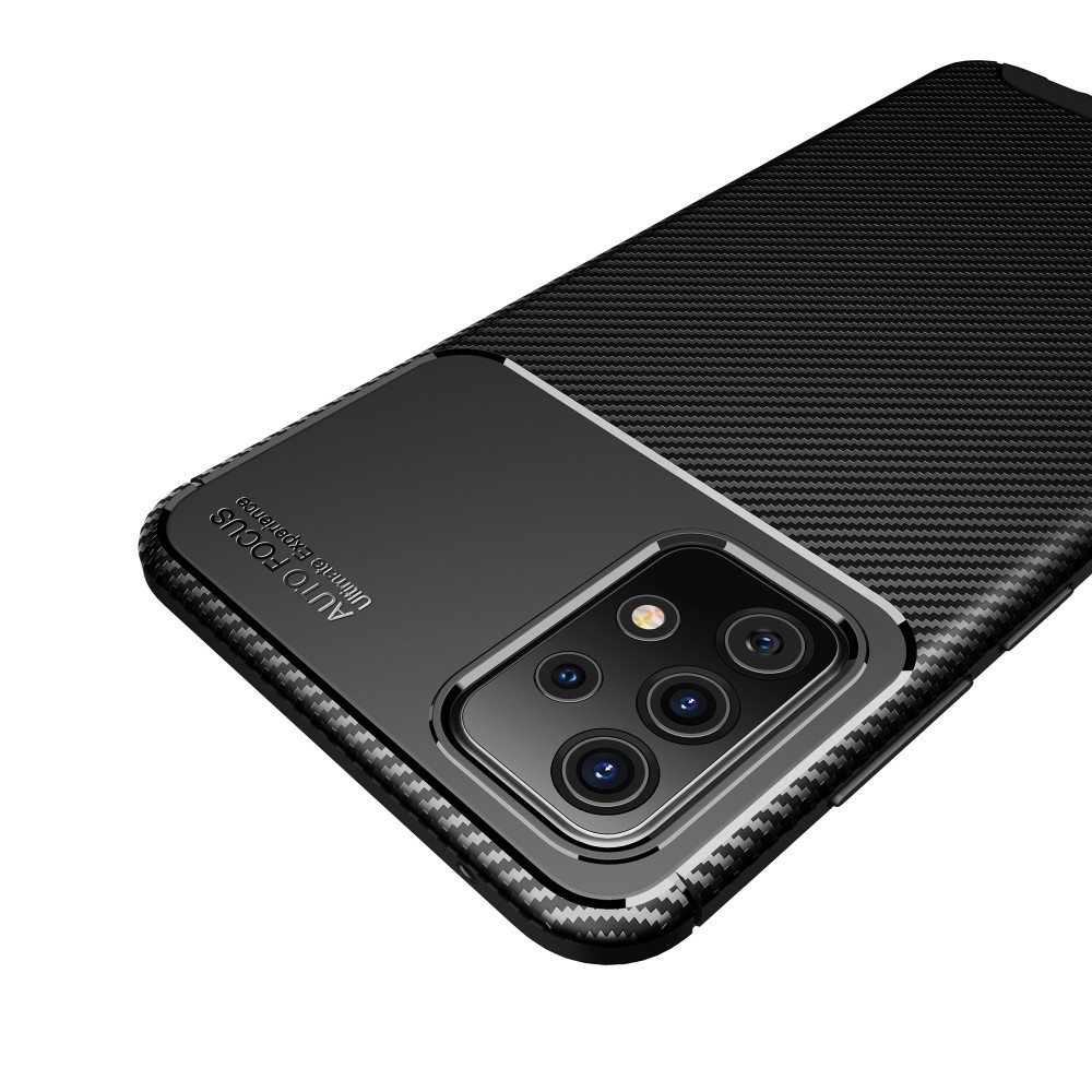 Samsung Galaxy A52S / A52 5G/4G  Удароустойчив  Carbon Fiber Калъф и Протектор