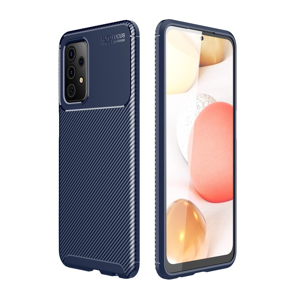 Samsung Galaxy A52S / A52 5G/4G  Удароустойчив  Carbon Fiber Калъф и Протектор