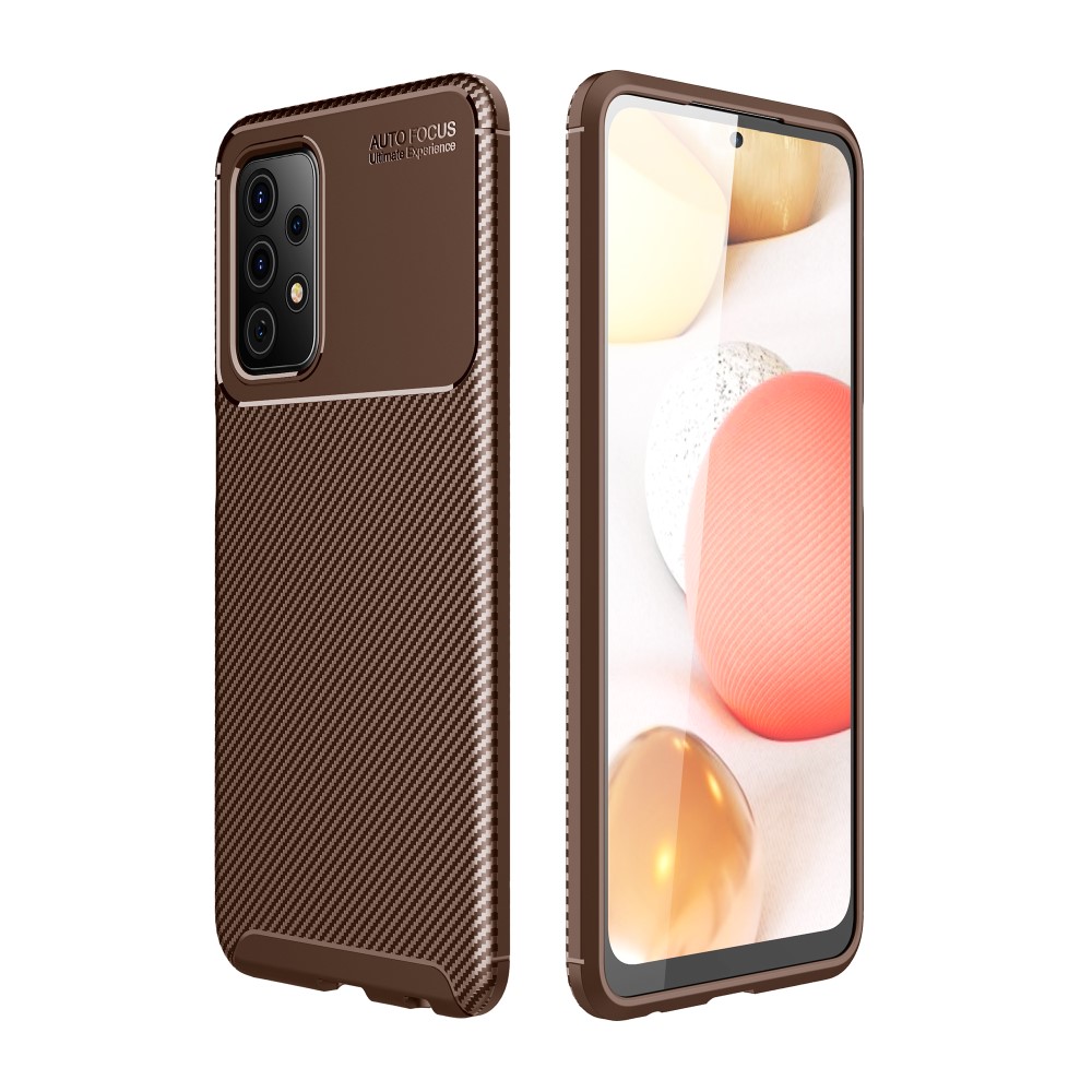 Samsung Galaxy A52S / A52 5G/4G  Удароустойчив  Carbon Fiber Калъф и Протектор