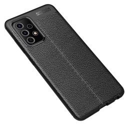 Samsung Galaxy A52S / A52 5G / A52 4G  Удароустойчив Litchi Skin Калъф и Протектор