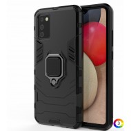 Samsung Galaxy A02s Удароустойчив Ring Holder Калъф и Протектор