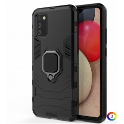 Samsung Galaxy A02s Удароустойчив Ring Holder Калъф и Протектор