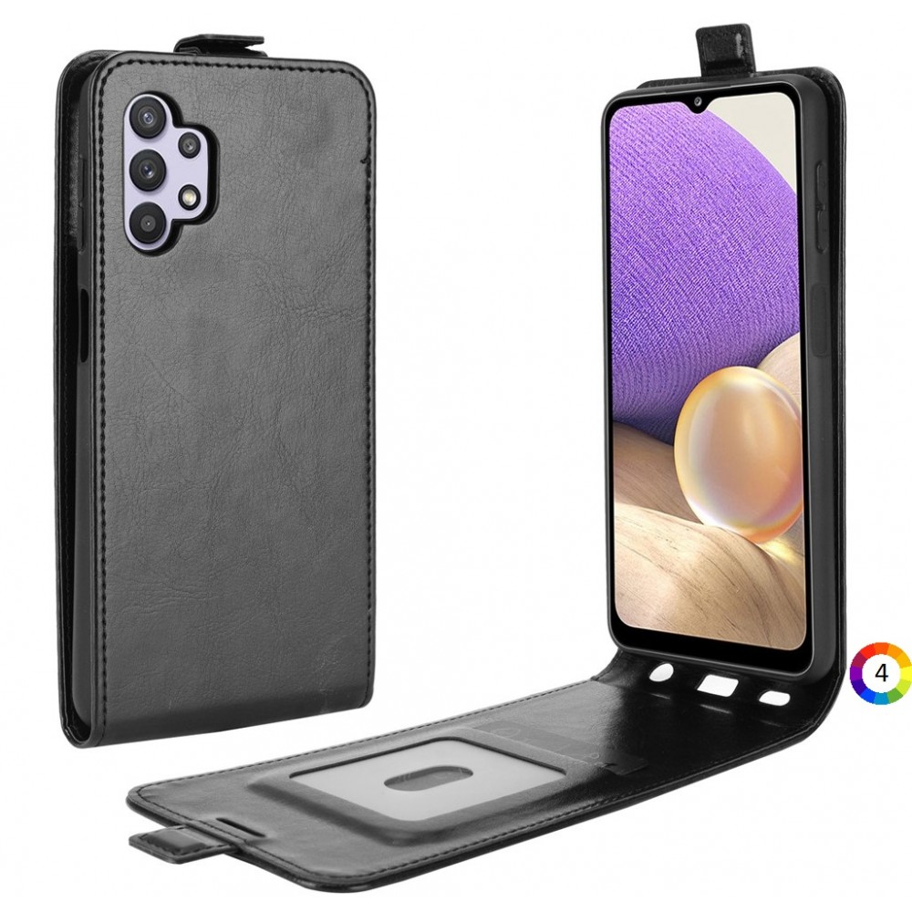 Samsung Galaxy A32 5G Flip3 Кожен Калъф и Протектор