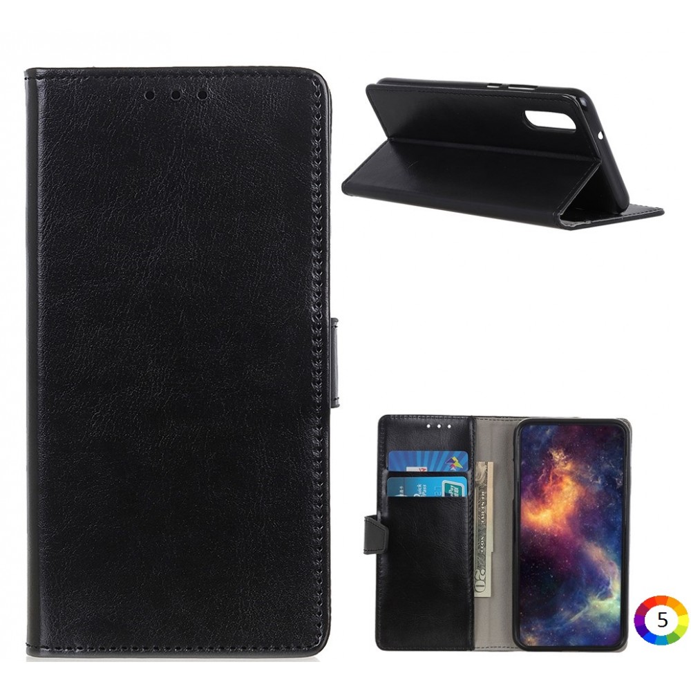 Samsung Galaxy A02 Wallet Калъф и Протектор