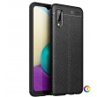 Samsung Galaxy A02 Удароустойчив Litchi Skin Калъф и Протектор