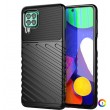 Samsung Galaxy M62/F62 Удароустойчив Twill Texture Калъф и Протектор