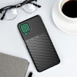 Samsung Galaxy M62/F62 Удароустойчив Twill Texture Калъф и Протектор