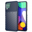 Samsung Galaxy M62/F62 Удароустойчив Twill Texture Калъф и Протектор