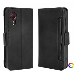 Samsung Galaxy Xcover 5 Wallet Кожен Калъф и Протектор