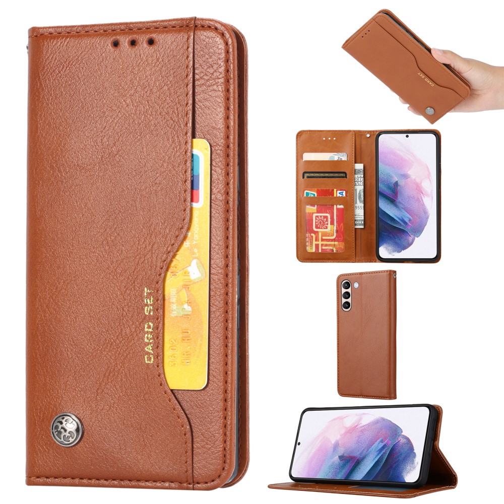 Samsung Galaxy S21 FE Wallet Калъф и Протектор