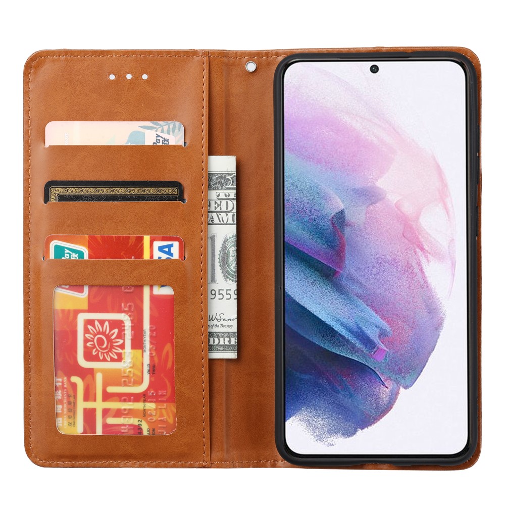 Samsung Galaxy S21 FE Wallet Калъф и Протектор