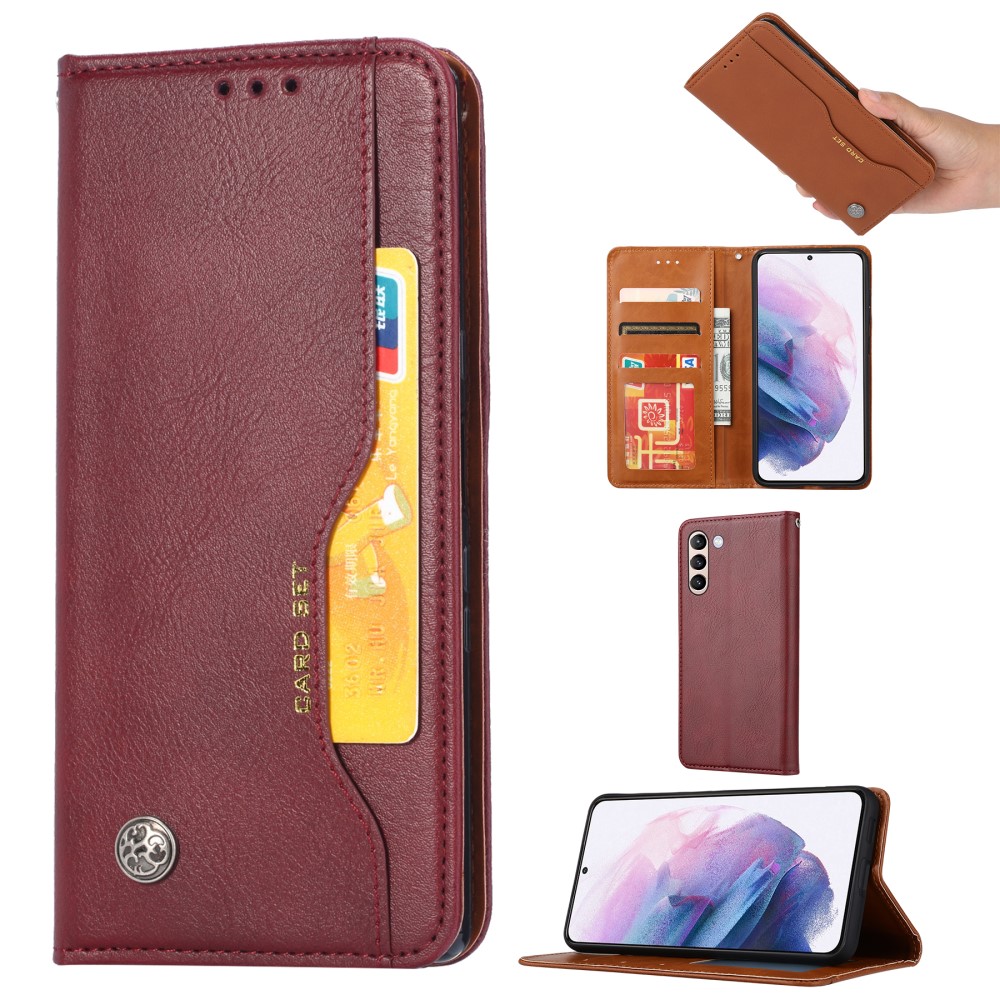 Samsung Galaxy S21 FE Wallet Калъф и Протектор