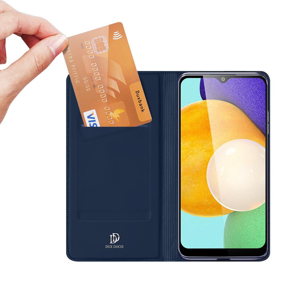 Samsung Galaxy A03s DUX DUCIS Кожен Калъф и Протектор