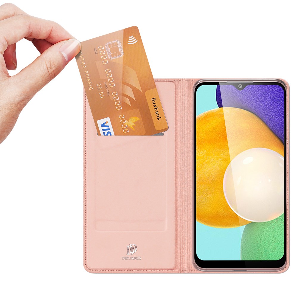 Samsung Galaxy A03s DUX DUCIS Кожен Калъф и Протектор