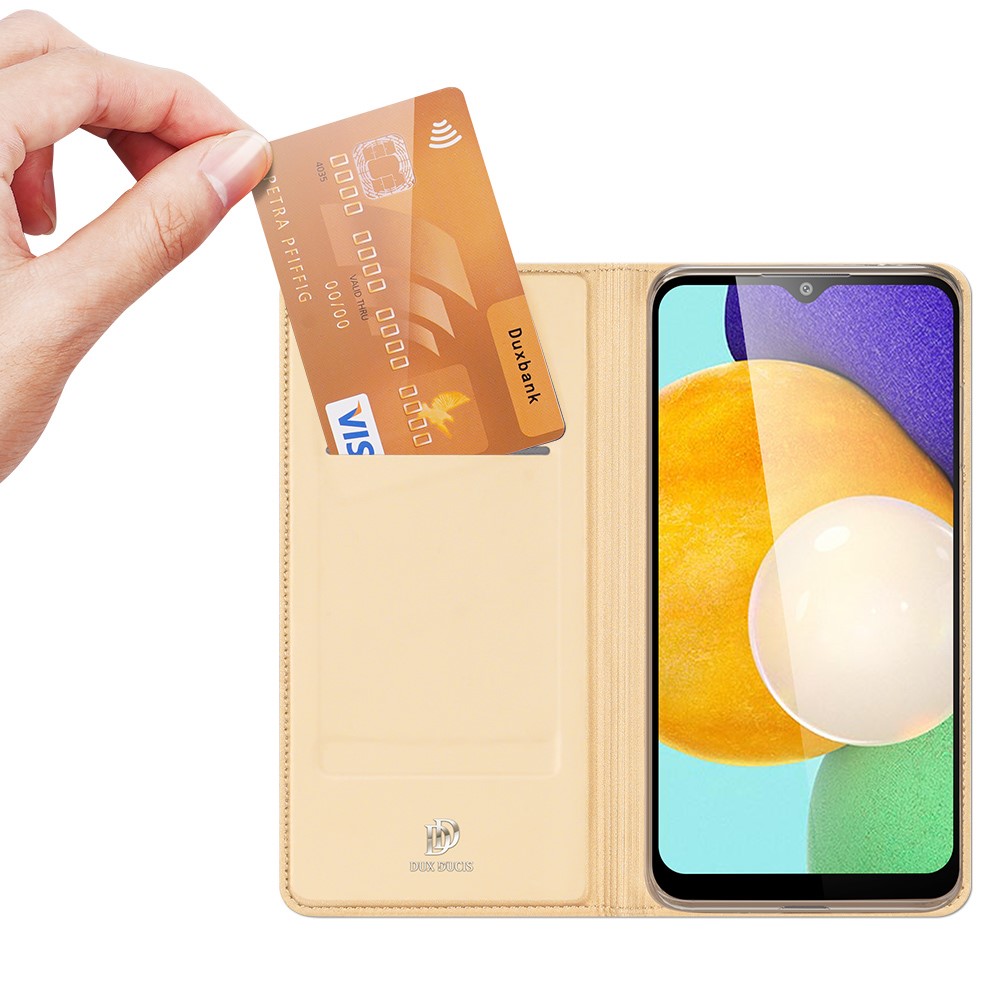 Samsung Galaxy A03s DUX DUCIS Кожен Калъф и Протектор