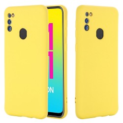 Samsung Galaxy M21 2021 Удароустойчив Силиконов Калъф и Протектор